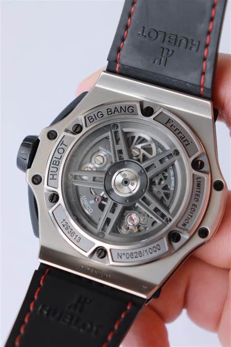 Hublot Big Bang Ferrari Unico Titanium Box 402.NX.0123.WR 45 